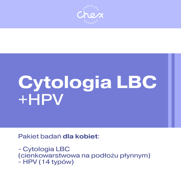 Cytologia LBC + HPV (14 typów)