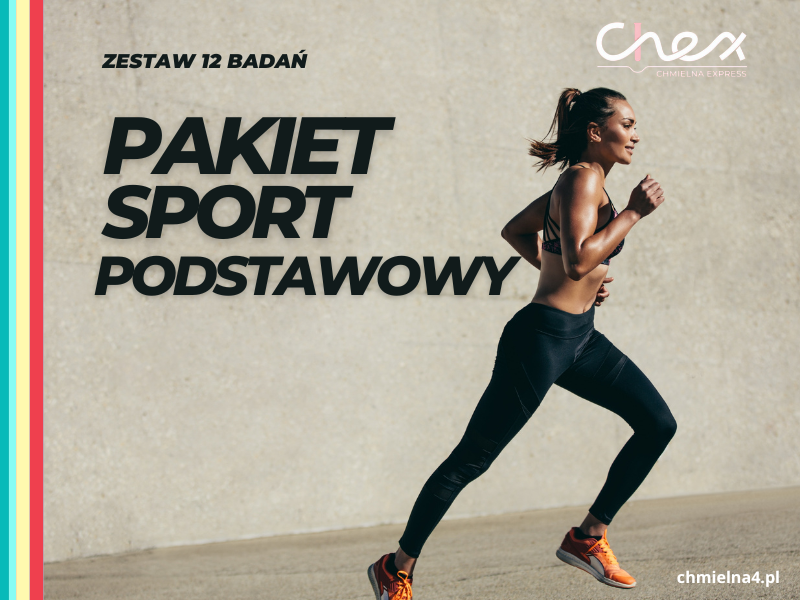 Pakiet Sport Podstawowy z Krwi dla Kobiet i Mężczyzn
