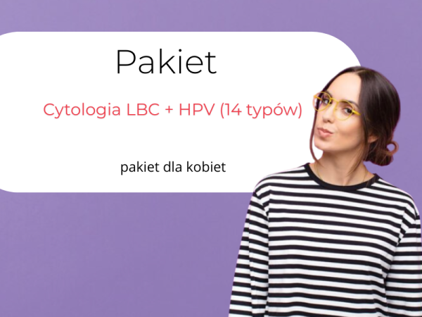 Cytologia LBC + HPV (14 typów)