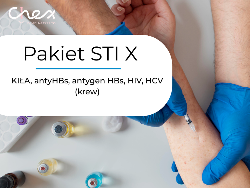 KIŁA, antyHBs , antygen HBs, HIV, HCV (krew)