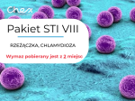 PAKIET STI  VIII (rzeżączka + chlamydia met. PCR: wymaz z 2 miejsc)