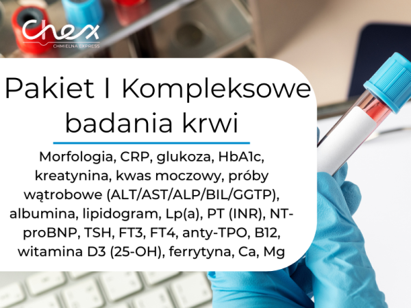 Kompleksowe badania krwi | Kobieta i Mężczyzna