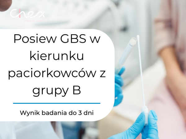 Posiew GBS  w kierunku paciorkowców z grupy B