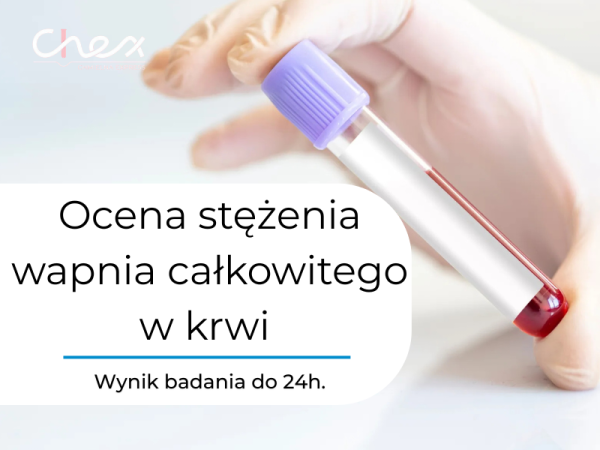 Ocena stężenia wapnia całkowitego w krwi