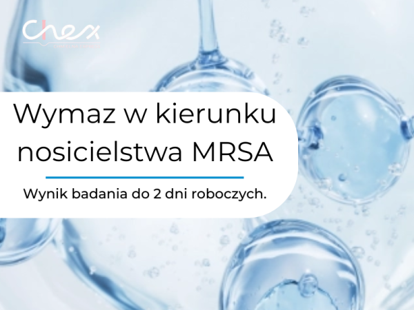 Wymaz w kierunku nosicielstwa MRSA