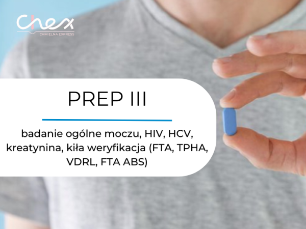 PREP III - kontynuacja z weryfikacją kiły