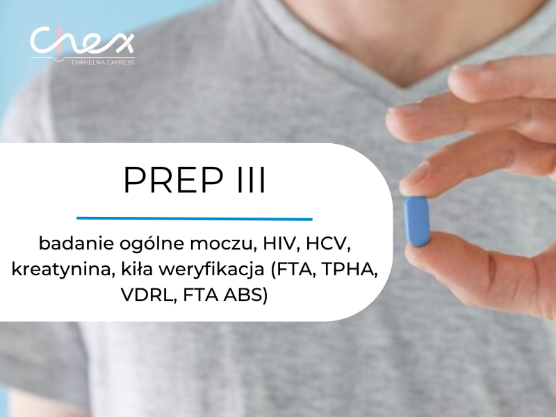 PREP III - kontynuacja z weryfikacją kiły