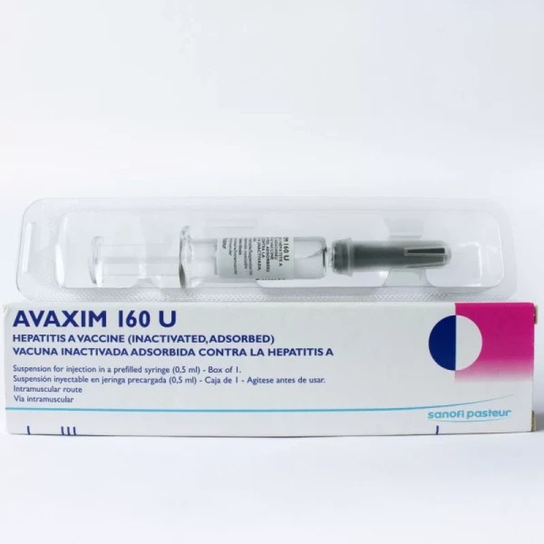 Avaxim 160 U - szczepionka przeciwko WZW-A
