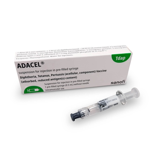 Adacel – szczepionka przeciwko tężcowi, błonicy (dyfterytowi) oraz krztuścowi (kokluszowi)