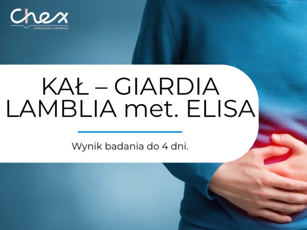 KAŁ – GIARDIA LAMBLIA met. ELISA