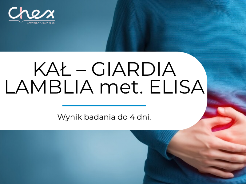 KAŁ – GIARDIA LAMBLIA met. ELISA