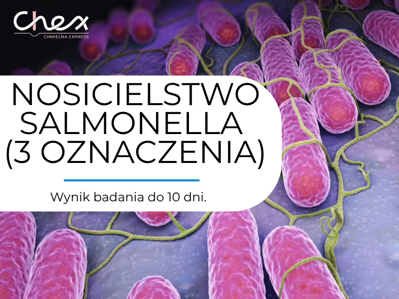 NOSICIELSTWO SALMONELLA (3 OZNACZENIA)