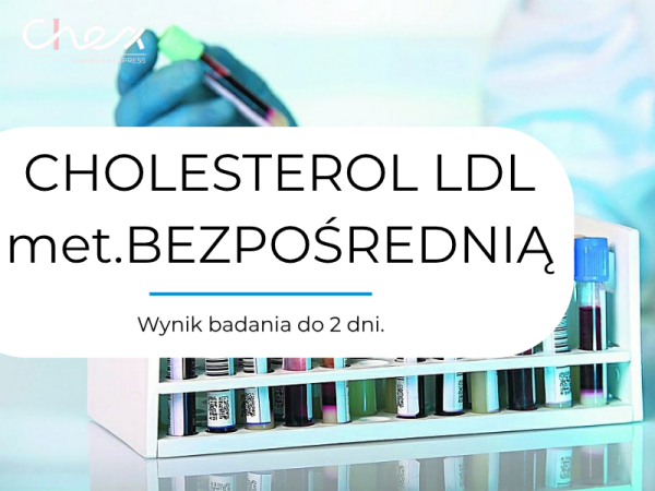 CHOLESTEROL LDL met. BEZPOŚREDNIĄ