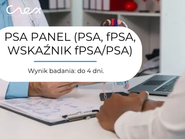 PSA PANEL (PSA, fPSA, WSKAŹNIK fPSA/PSA)