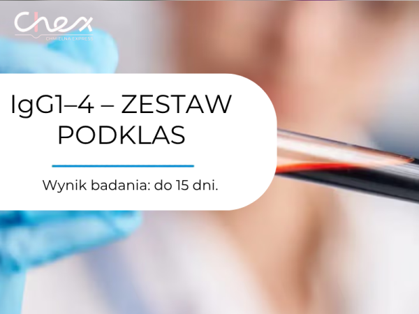 IgG1–4 – ZESTAW PODKLAS